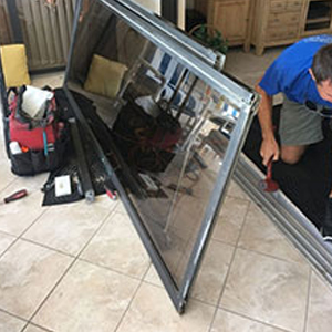 sliding glass door frame repair Modesto